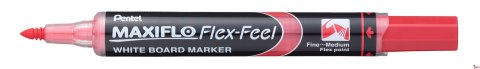 Marker MAXIFLO z elastyczną końcówką FLEX FEEL czerwony MWL5SBF -B PENTEL