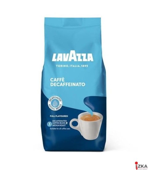 Kawa LAVAZZA CAFFE DECAFFEINATO bezkofeinowa 500g ziarnista