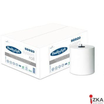 Ręcznik systemowy w roli (6 rolek) 150m 2w BulkySoft 100% celulozy 98920