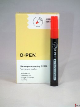 Marker permanentny okrągły G927B czerwony AMA0927939 OPEN (X)