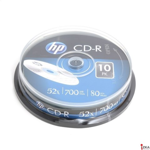 Płyta HP CD-R 700MB 52X (10szt) CAKE box CRE00019