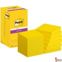 Bloczek samoprzylepny SUPER STICKY 654-S, 76X76MM, 12x90kartek, żółty POST-IT, 3M