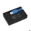 Czytnik kart pamięci microSDHC SDHC SDXC CF USB 3.0 + BOX CARD READER OMEGA OUCR33IN1