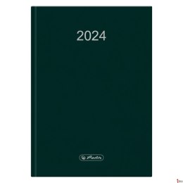 Kalendarz Dzienny Szefa A5 C.Zielony 2024 9588351 Herlitz