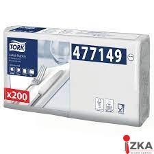 Serwetki Tork Advanced 33x33 kolor biały, celuloza 200 szt/op 477402 2 warstwy