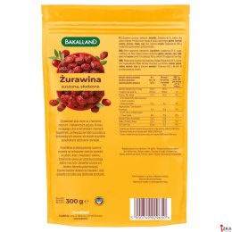 Żurawina 300g BAKALLAND