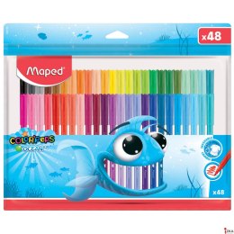 Flamastry Colorpeps Ocean 48 szt zip etui 845726