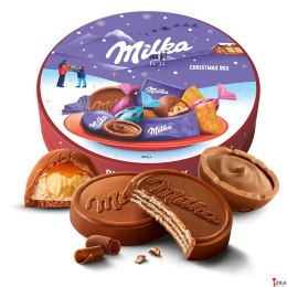 MILKA ŚWIĄTECZNY TALERZ ZE SŁODKOŚCIAMI 202g MIX 202g