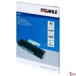 Folia do laminacji Dahle A3 (303x426mm), 160 (2x80) mikronów, 100 szt. w opakowaniu