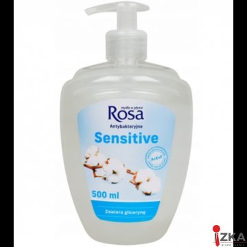 ROSA Mydło w płynie antybakteryjne z dozownikiem 500ml Sensitive