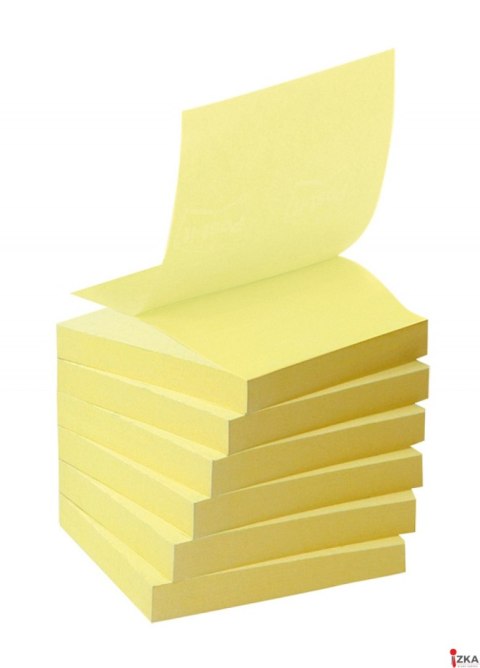 Bloczek samoprzylepny ekologiczny POST-IT_ Z-notes (R330-1T), 76x76mm, 16x100 kart., żółty