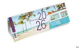 Kalendarz ze spiralką A4 - poziomy 2026 Michalczyk i Prokop T-100-2-25