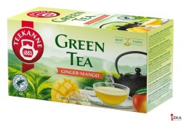 Herbata TEEKANNE imbir i mango 20 kopert zielona