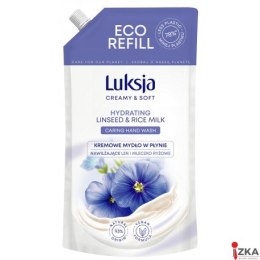 LUKSJA Mydło zapas 400ml LINSEED 49152