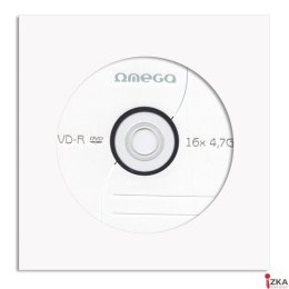 Płyta OMEGA DVD+R 4,7GB 16X KOPERTA (1) OMD16K1+