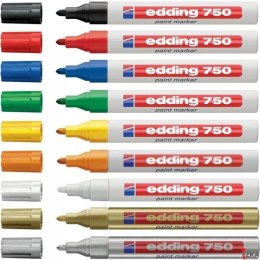 Marker lakierowy 2-4mm 750 czerwony EDDING końcówka okrągła