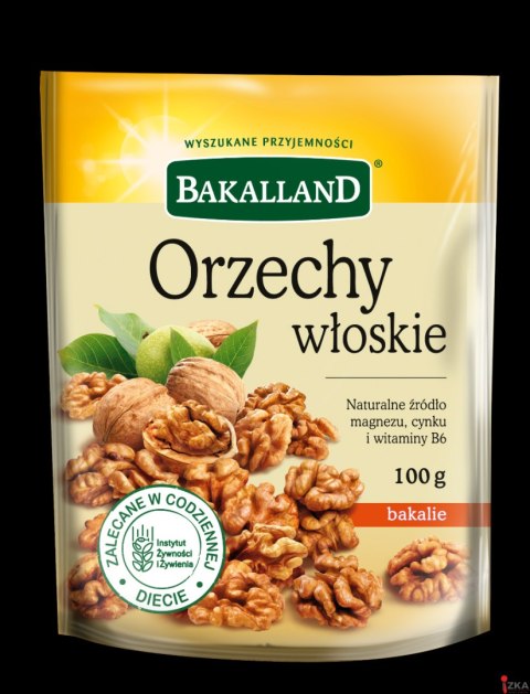 Orzechy włoskie 100g BAKALLAND