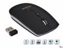 Mysz bezprzewodowa 2.4GHZ optyczna USB SATURN czarna EM120K ESPERANZA