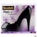 Dyspenser do taśm Scotch_ w kształcie szpilki (C30-BLACK SHOE), taśma GRATIS