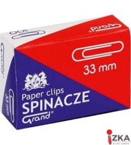 Spinacz R-33 mm GRAND 10op x 100sztuk 110-1382