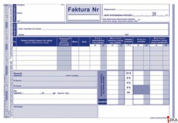 103-XE Faktura VAT A5 80kartek oryginał + 2kopie MICHALCZYK i PROKOP