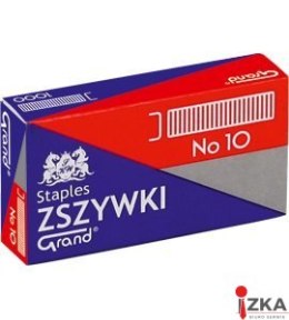 Zszywki nr 10 GRAND 10 paczek x 1000sztuk 110-1389