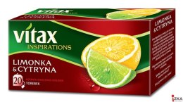 Herbata VITAX INSPIRATIONS LIMONKA&CYTRYNA 20t*2g zawieszka