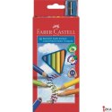 Kredki trójkątne FABER-CASTELL Junior Grip 10 kolorów 116510 FC