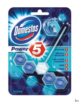 DOMESTOS Zawieszka do toalety KOSTKA POWER5 OCEAN 55g 05048