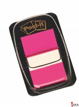 Zakładki indeksujące POST-IT 25x43,2mm neon różowe 680-21 50sztuk, 3M-70071392743