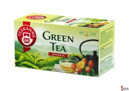 Herbata TEEKANNE GREEN TEA OPUNCJA 20t zielona