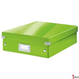 Pudło z przegródkami Leitz C&S, średnie, zielone 60580054