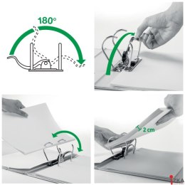 Segregator z mechanizmem WOW Leitz 180, A4/50mm, czarny 10060095