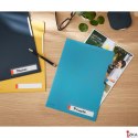 Folder A4 z kieszonką na etykietę Leitz Cosy, niebieska 47080061