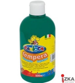 Farba tempera 500 ml, zielona morska CARIOCA 170-2365