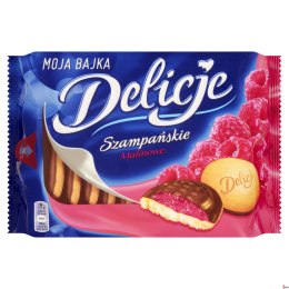 Ciastka DELICJE Szampańskie malina 294g