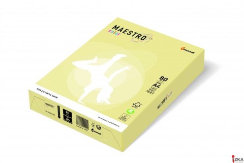 Papier xero MAESTRO COLOR A4 80g YE23 żółty/beż piaskowy