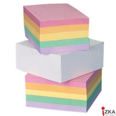 Kostka klejona DOTTS 90x65x35 kolorowa