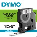 Taśma DYMO D1 - 12 mm x 7 m, czarny / biały S0720530 do drukarek etykiet