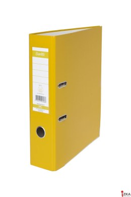 Segregator A4 80mm XXL żółty, z szyną BANTEX 100551786