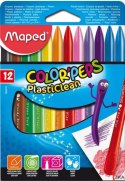 Kredki plastikowe Colorpeps 12 kolorów 862011 MAPED