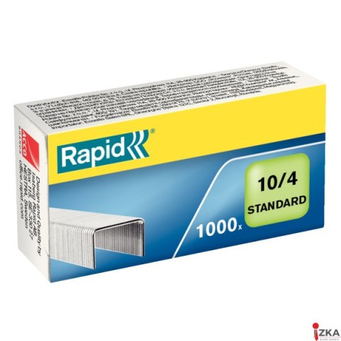 Zszywki Rapid Standard 10/4 1M, 1000 szt., 24862900