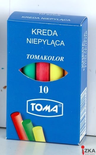 Kreda TOMA kolor.10szt OM-81201