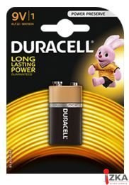 Bateria Basic 9V K1 DURACELL 4520117 6LR61