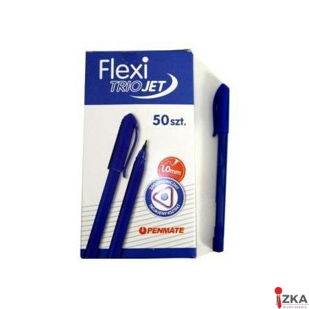 Długopis FLEXI TRIO JET niebieski TT7530 PENMATE