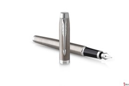 Pióro wieczne (M) PARKER IM ESSENTIAL STAINLESS STEEL CT 2143636, giftbox