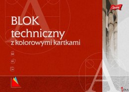 Blok techniczny kolor A3 10 kartek UNIPAP