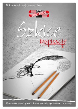 Blok A4 szkice 20k 110g INSPIRACJE BLO-INSZA4 KOH-I-NOOR