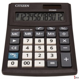 Kalkulator_biurowy CITIZEN CMB1201-BK Business Line, 12-cyfrowy, 137x102mm, czarny