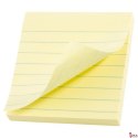 Karteczki samoprzylepne POST-IT_ Super Sticky Z-Notes XL w linię (R440-SSCY), 101x101mm, 5x90 kart., żółte